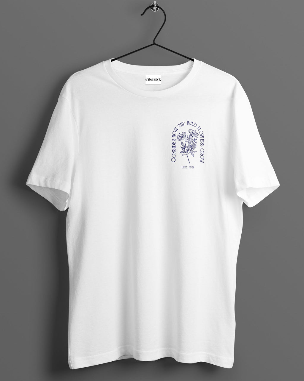 Consider how the wild flowers grow