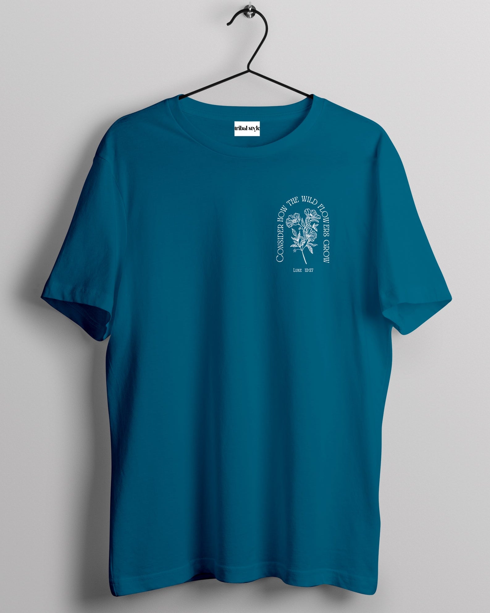 Consider how the wild flowers grow