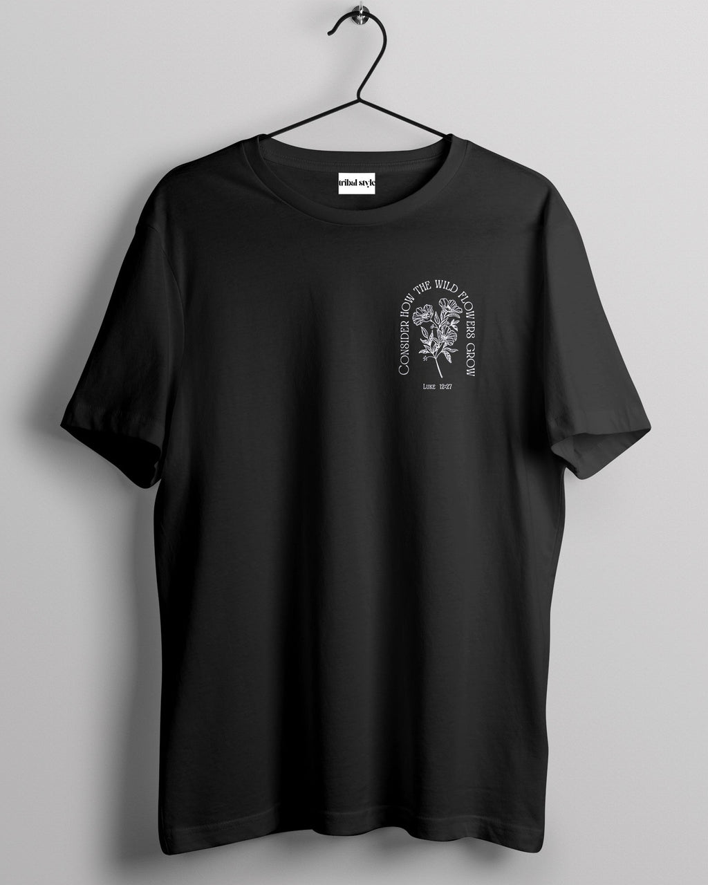 Consider how the wild flowers grow