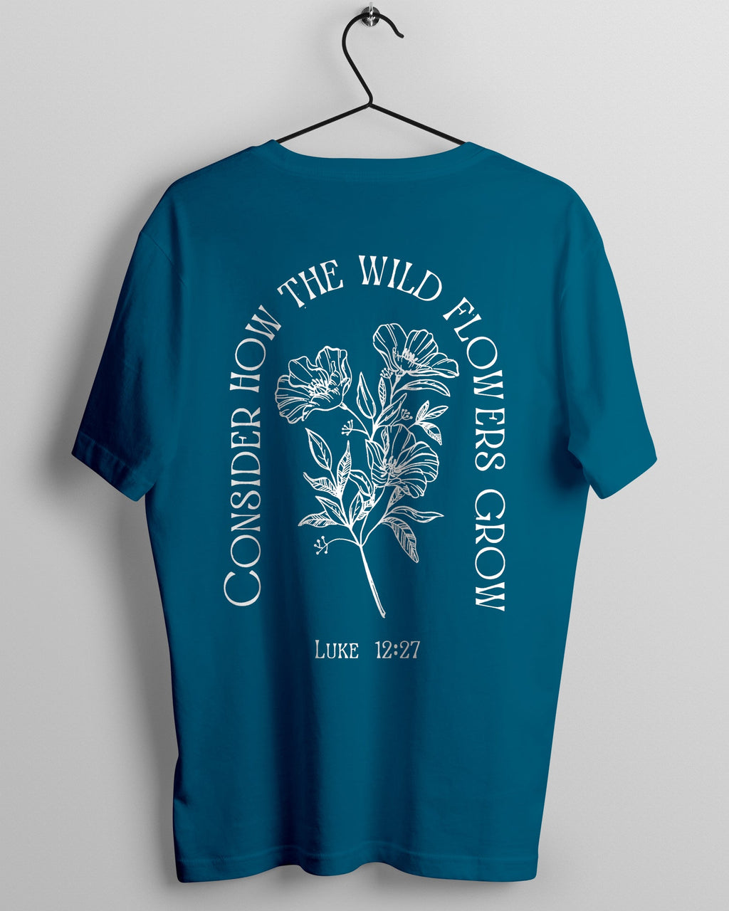 Consider how the wild flowers grow