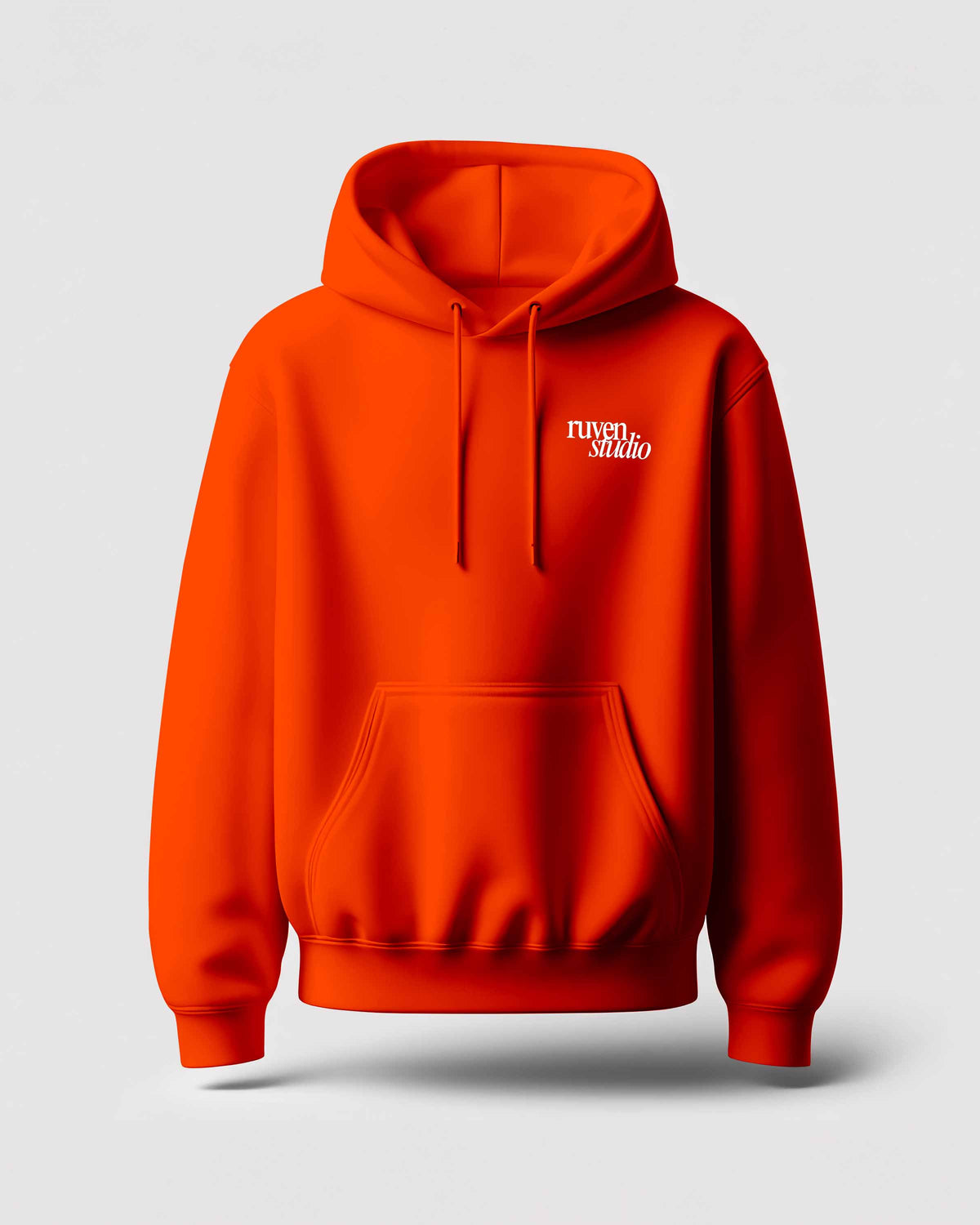 Oversized Hoodie Cosmic Orange